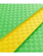 Procart Covoras tip puzzle xxl spuma eva 100x100 cm grosime 2 cm antiderapant galbenverde