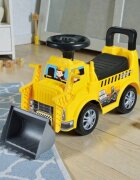 Procart Excavator fara pedale volan muzical cupa frontala 65.5x22.5x37 cm