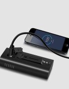 Procart Far led bicicleta 1000 lm functie powerbank reincarcabil usb ipx4 4800 mah