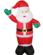 Procart Figurina mos craciun gonflabil 240 cm iluminat led pentru interior si exterior