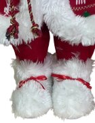Procart Figurina mos craciun imbracaminte caciula si accesorii 30 cm