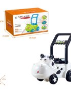 Procart Jucarie de impins antepremergator vacuta platforma interactiva 47x30x47 cm