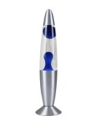 Procart Lampa decorativa lava blue 30w inaltime 41 cm alimentare priza