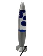Procart Lampa decorativa lava blue 30w inaltime 41 cm alimentare priza