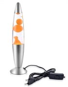 Procart Lampa decorativa lava orange 30w inaltime 41 cm alimentare priza