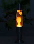 Procart Lampa decorativa lava orange 30w inaltime 41 cm alimentare priza