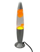 Procart Lampa decorativa lava orange 30w inaltime 41 cm alimentare priza