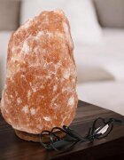 Procart Lampa sare himalaya suport din lemn intrerupator greutate 10-12 kg