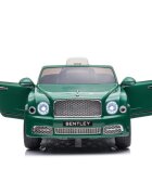 Procart Masina electrica pentru copii Bentley Mulsanne 2 motoare 35w mp3 maxim 30 kg telecomanda roti eva verde