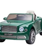 Procart Masina electrica pentru copii Bentley Mulsanne 2 motoare 35w mp3 maxim 30 kg telecomanda roti eva verde