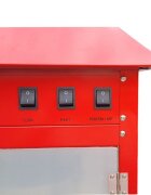 Procart Masina pentru popcorn 1600w vas teflon 100 g 200-230 grade celsius roti deplasare