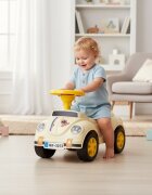 Procart Masinuta fara pedale pentru copii 1-3 ani 35x51x25 cm model retro bej