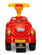 Procart Masinuta fara pedale pentru copii 1-3 ani 35x51x25 cm model retro rosie