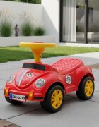 Procart Masinuta fara pedale pentru copii 1-3 ani 35x51x25 cm model retro rosie