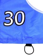 Procart Poarta de fotbal cu 5 tinte pentru antrenament 240x150x90 cm profil 32 mm otel albalbastru