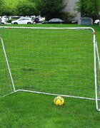 Procart Poarta de fotbal pentru copii cu plasa 213x150x75 cm cadru otel