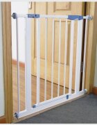 Procart Poarta metalica de siguranta pentru copii deschidere dubla reglabila 75-85 cm protectie scari