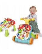 Procart Premergator interactiv multifunctional masuta activitati efecte sonore maner reglare inaltime 2 viteze ajustabile