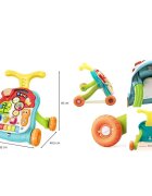 Procart Premergator interactiv multifunctional masuta activitati efecte sonore maner reglare inaltime 2 viteze ajustabile