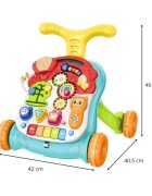 Procart Premergator interactiv multifunctional masuta activitati efecte sonore maner reglare inaltime 2 viteze ajustabile