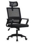 Procart Scaun ergonomic de birou cu tetiera reglabil si rotativ mesh