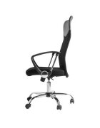 Procart Scaun ergonomic de birou directorial spatar inalt inaltime reglabila sezut inclinabil negru