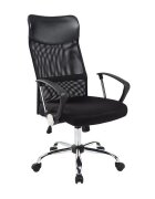 Procart Scaun ergonomic de birou directorial spatar inalt inaltime reglabila sezut inclinabil negru