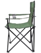 Procart Scaun pentru camping pliabil si portabil suport pahar 50x82x80 cm verde