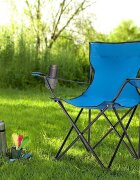 Procart Scaun pliabil camping manere suport pahar 50x82x80 cm