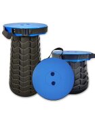 Procart Scaun rotund pliabil telescopic maner pentru transport pescuit si camping