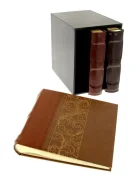 Procart Set 3 albume format 10x15 600 poze piele ecologica cutie decorativa lemn