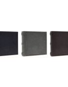Procart Set 3 albume foto 10x15 elegant 600 poze piele ecologica cutie decorativa lemn
