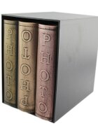 Procart Set 3 albume foto vintage piele ecologica 10x15 600 fotografii husa tip cutie