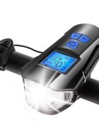 Procart Set far si stop pentru bicicleta lumina led 4 moduri iluminare microusb ipx71500mah