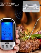 Procart Termometru digital de bucatarie prevazut cu sonda citire instantanee wireless ecran lcd
