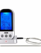 Procart Termometru digital de bucatarie prevazut cu sonda citire instantanee wireless ecran lcd