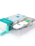 Procart Termometru digital non contact led corp si suprafete cu infrarosu dispozitiv medical memorie alarma