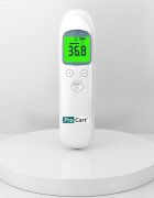 Procart Termometru digital non contact led corp si suprafete cu infrarosu dispozitiv medical memorie alarma