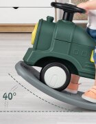 Procart Tren balansoar 2 in 1 maxim 25 kg volan unghi balans 40 grade inaltime 50 cm verde