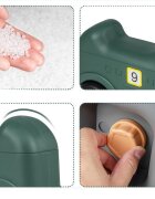 Procart Tren balansoar 2 in 1 maxim 25 kg volan unghi balans 40 grade inaltime 50 cm verde