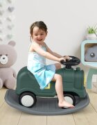 Procart Tren balansoar 2 in 1 maxim 25 kg volan unghi balans 40 grade inaltime 50 cm verde