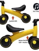 Procart Vehicul pentru copii cu 4 roti luminite led muzica 1-3 ani