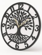 Promotional Print Ceas de perete model Copacul VietiiTree of Life material MDF diametru 30 cm