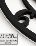 Promotional Print Ceas de perete model Pisici material MDF diametru 30 cm