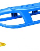 Prosperplast Sanie Bullet albastra copii si adulti sina alunecare din otel 102.5x40x23cm greutate maxima suportata 100 kg
