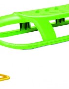 Prosperplast Sanie Bullet verde copii si adulti sina alunecare din otel 102.5x40x23cm greutate maxima suportata 100 kg