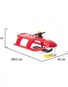 Prosperplast Sanie cu volan Bullet Control Red