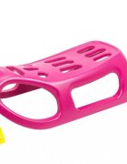 Prosperplast Sanie Little Seal roz copii si adulti usoara robusta cu sina alunecare din otel 86x46x25 cm