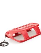 Prosperplast Sanie pentru copii Bezzy Rosie sina alunecare din otel 87x45x26 cm