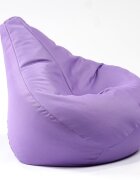 Pufrelax Fotoliu beanbag pentru copii 4-14 ani nirvana light panama mov umplut cu perle polistiren